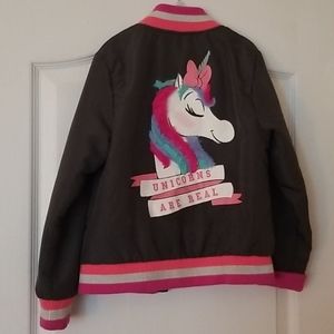 Disney Minnie mouse unicorn jacket size 6/6x🦄